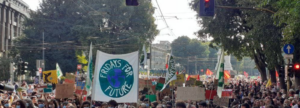 Chiusura campagna elettorale e corteo Fridays for Future venerdì a Roma