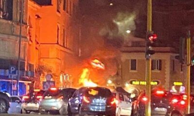 cassonetti incendiati montesacro