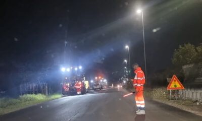lavori sulla laurentina ad Ardea