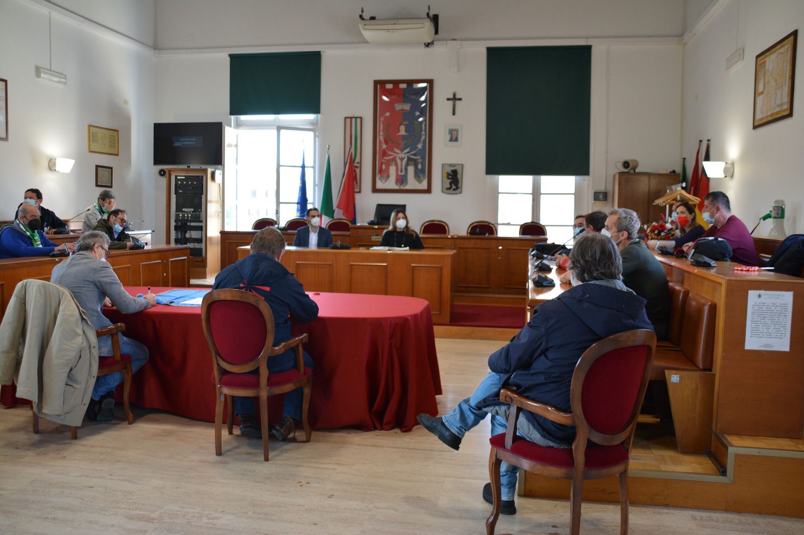 Pomezia, l'amministrazione incontra i rappresentati dei lavoratori: ''Siamo dalla vostra parte''
