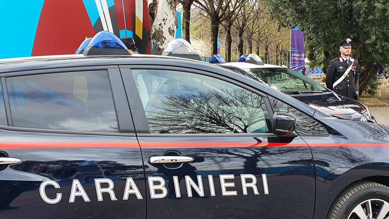 Carabinieri alla Formula E di Roma
