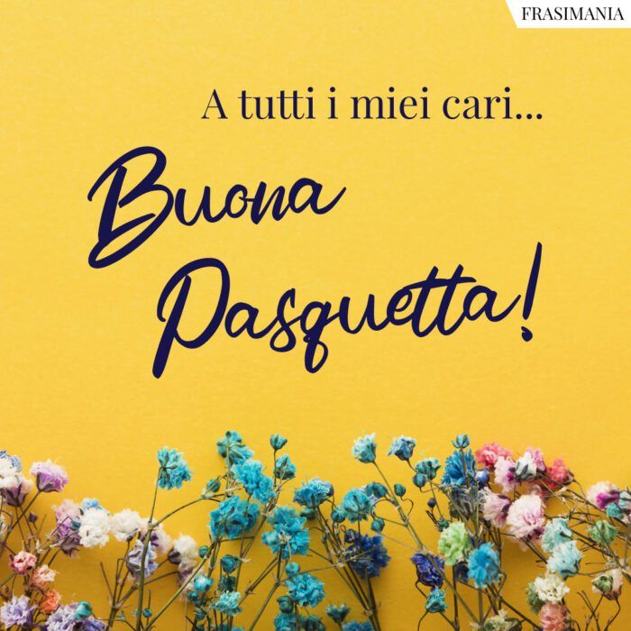 frasi auguri di buona pasquetta