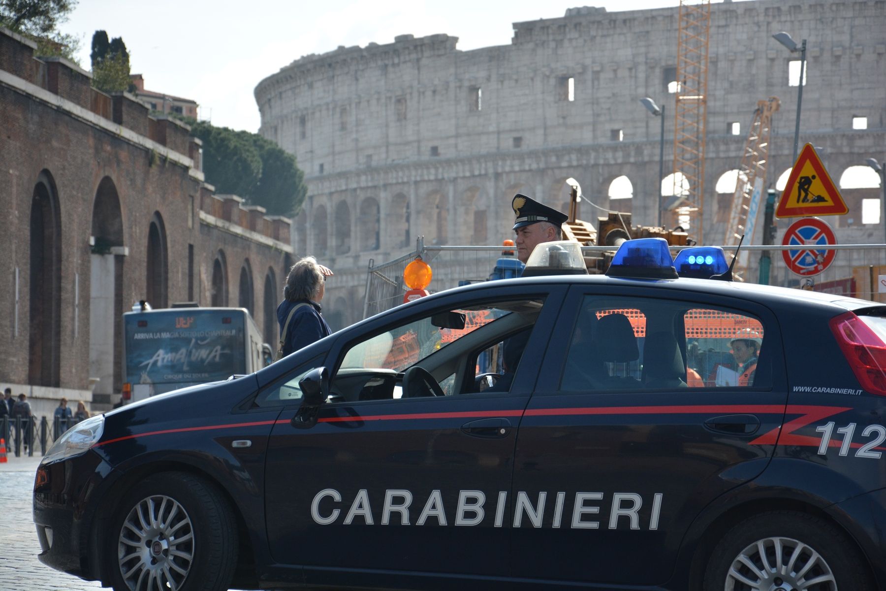 Furto famiglia ucraina ai Fori Imperiali