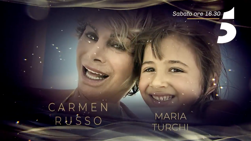 Carmen Russo e la figlia Maria Turchi