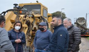 Lavori in Via delle Monachelle Pomezia