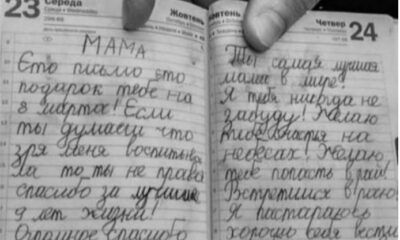 Lettera del bimbo ucraino alla mamma morta