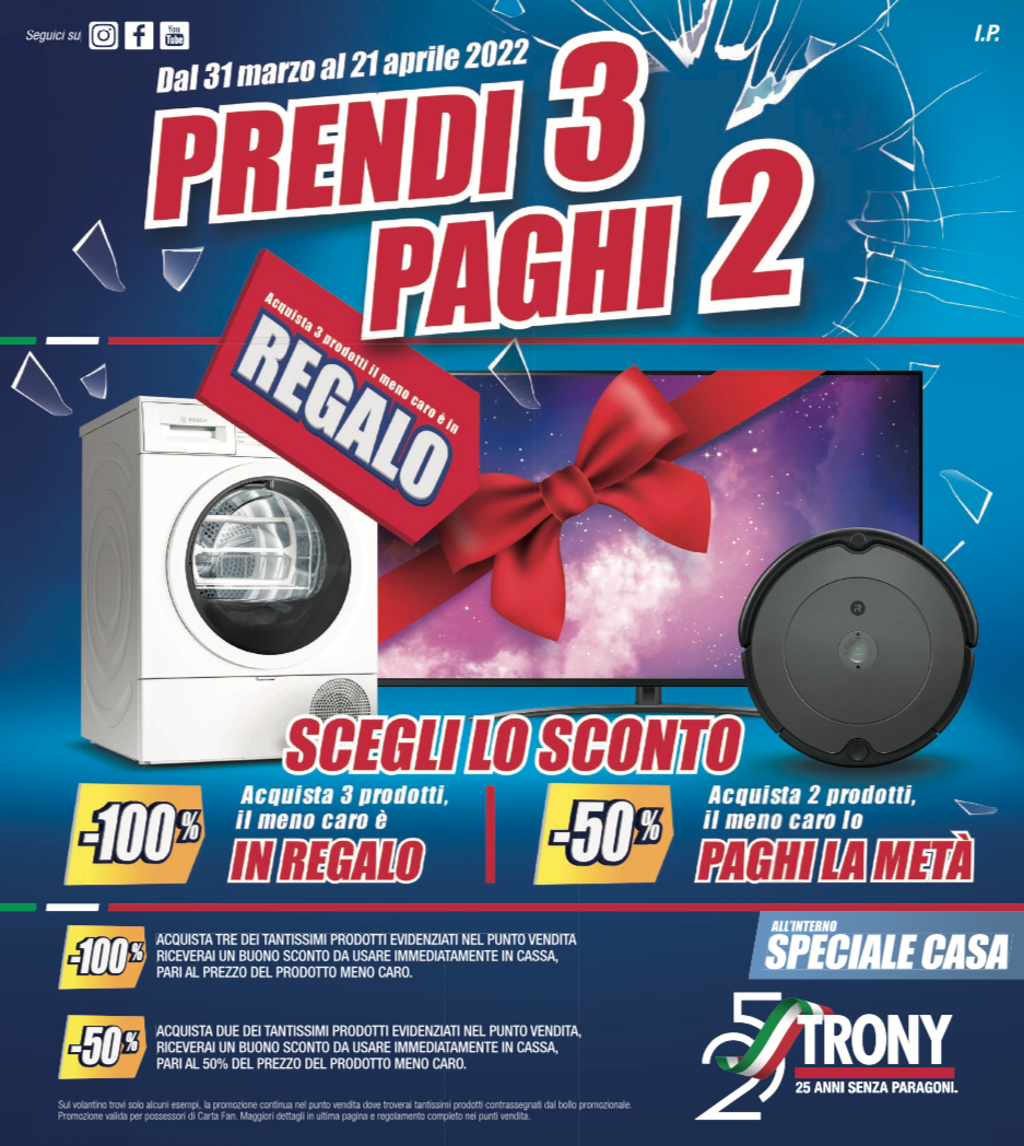 Offerte volantino Trony