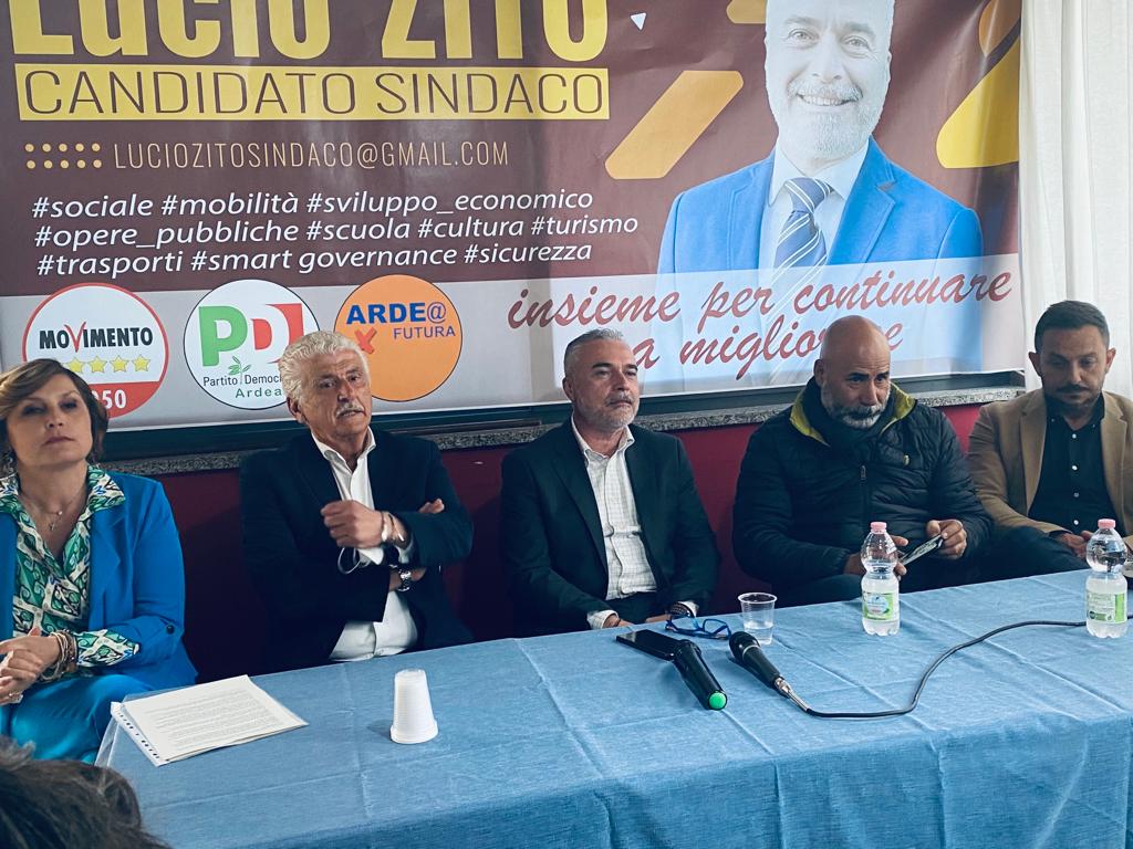 tazione Lucio Zito candidato sindaco ArdeaP