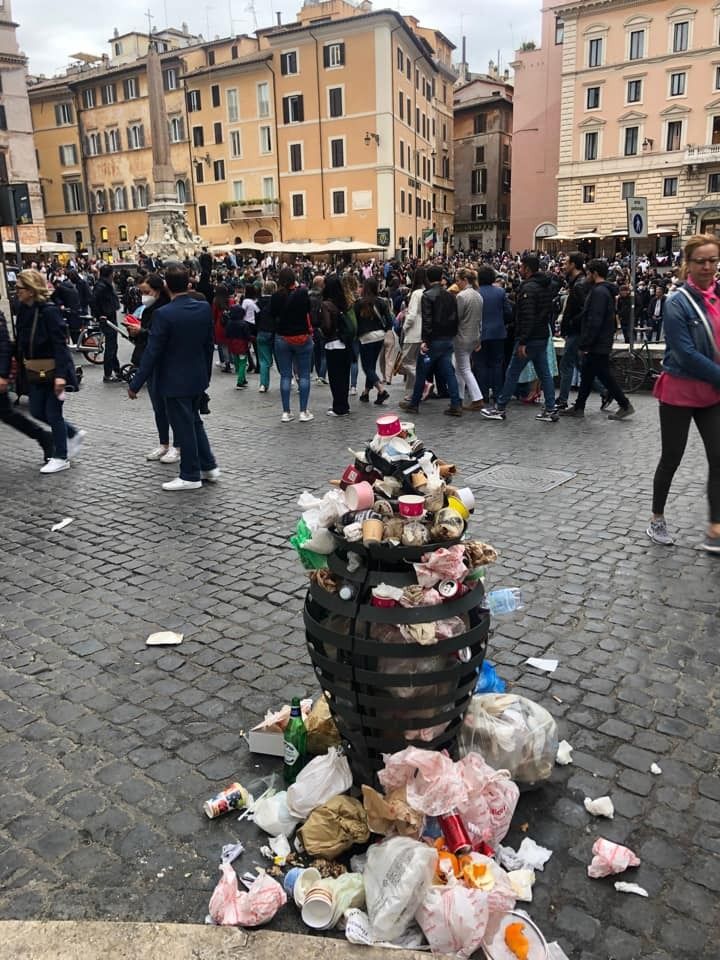 Rifiuti a Roma