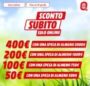 Subito Sconto online Mediaworld nuovo volantino