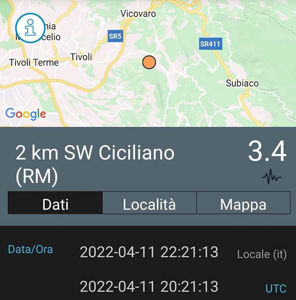 Terremoto Roma