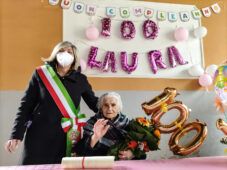Laura Schiboni di Cisterna compie 100 anni