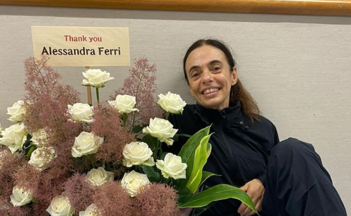 Alessandra Ferri ospite di Serena Bortone a Oggi è un altro giorno