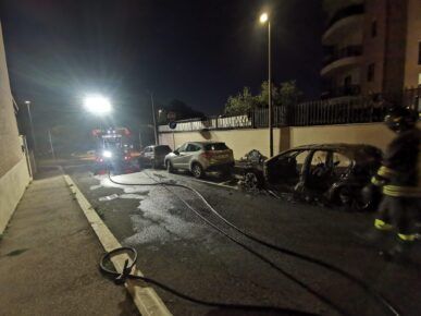 auto a fuoco querceto