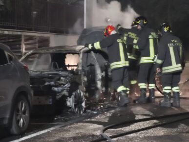 auto a fuoco querceto