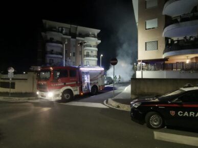 auto a fuoco querceto