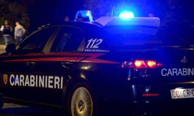 L'auto dei Carabinieri intervenuta a Casal Selce per il tentato omicidio