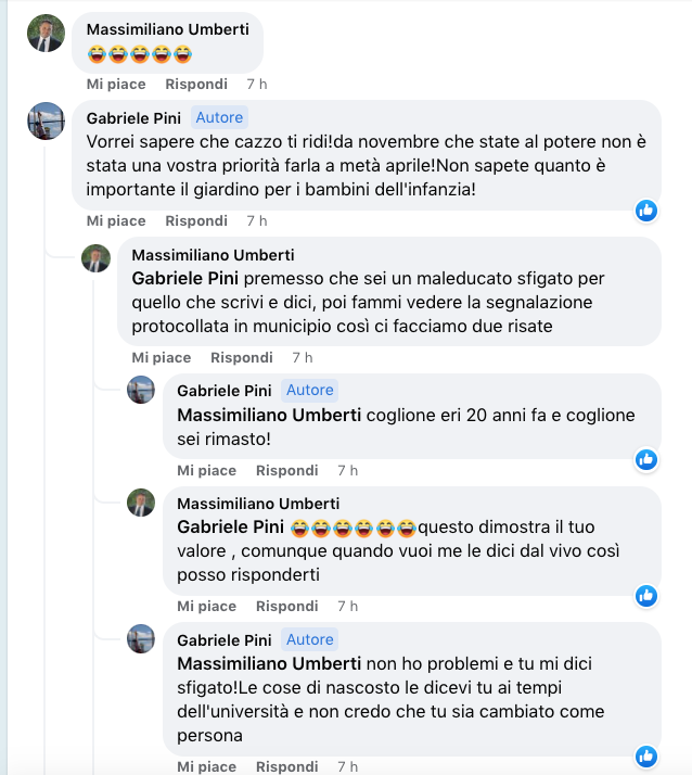 commento presidente IV Municipio