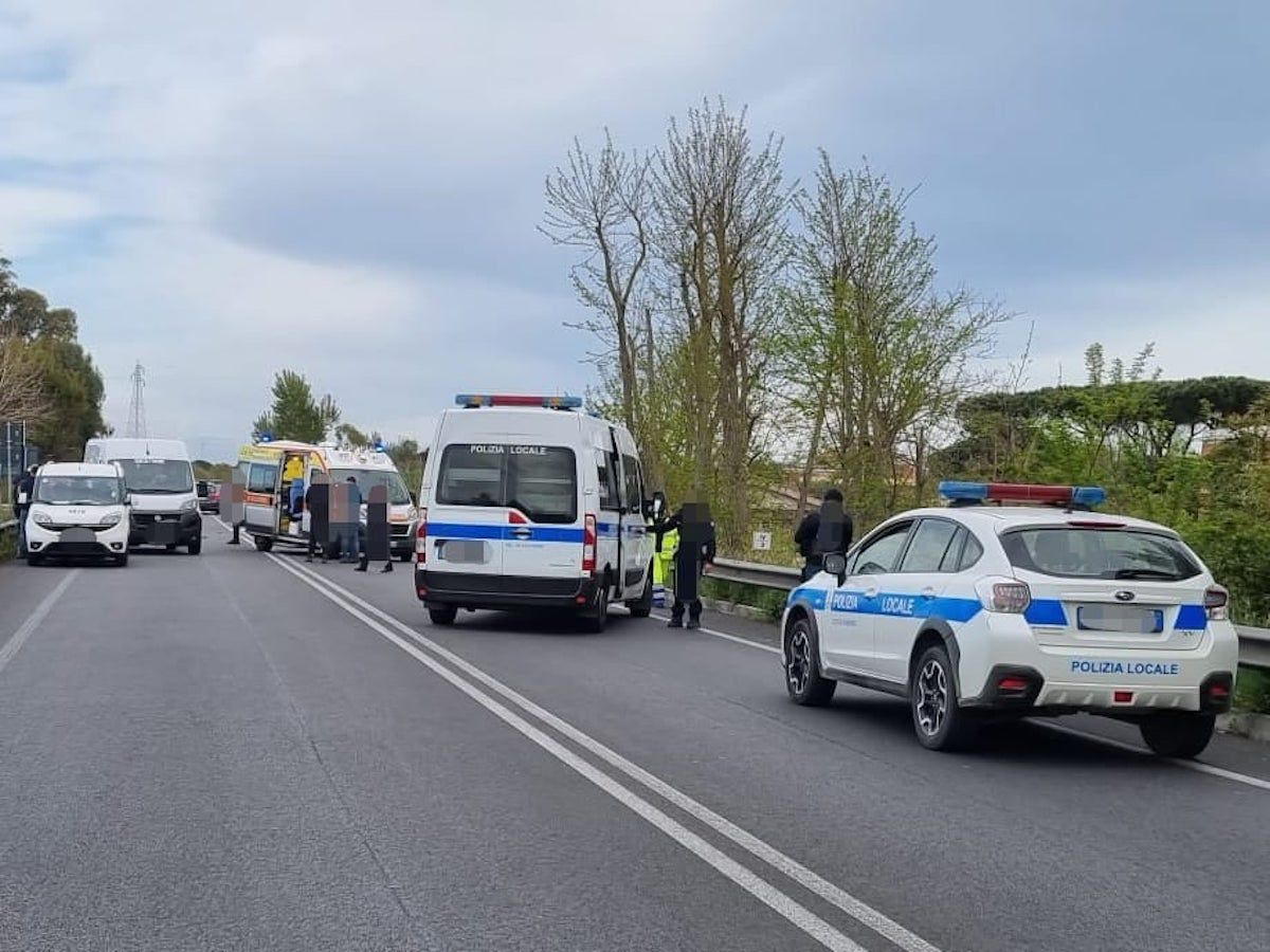 incidente via dell'Aeroporto