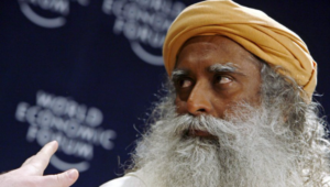 Mistico Sadhguru ai microfoni di Serena Bortone