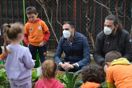 Orto botanico nelle scuole di Pomezia