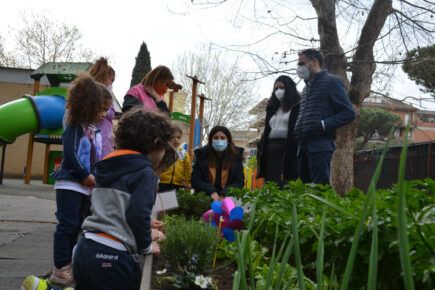 Orto botanico nelle scuole di Pomezia