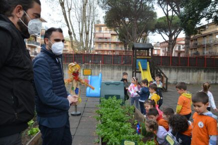 Orto botanico nelle scuole di Pomezia