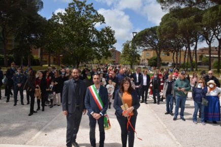 inaugurazione giardini Petrucci Pomezia