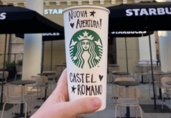 Starbucks apre nel centro di roma