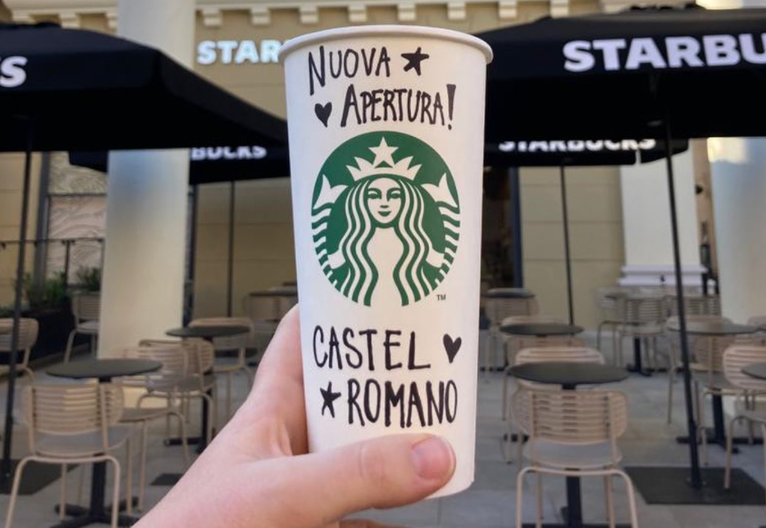 Starbucks apre nel centro di roma
