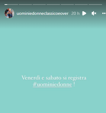 storia instagram uomini e donne