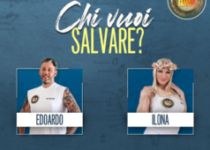 I due naufraghi al televoto, Edoardo e Ilona, all'Isola dei Famosi