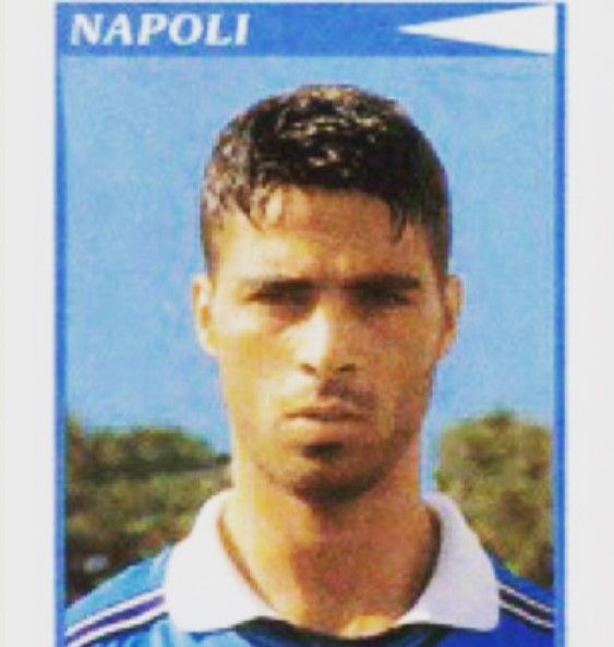 Angelo Paradiso quando giocava nel Napoli