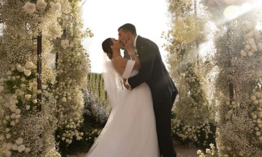 Beatrice Valli e Marco Fantini sposi