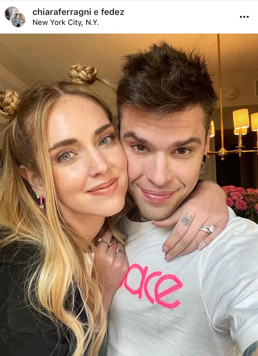 Chiara Ferragni e Fedez a New York