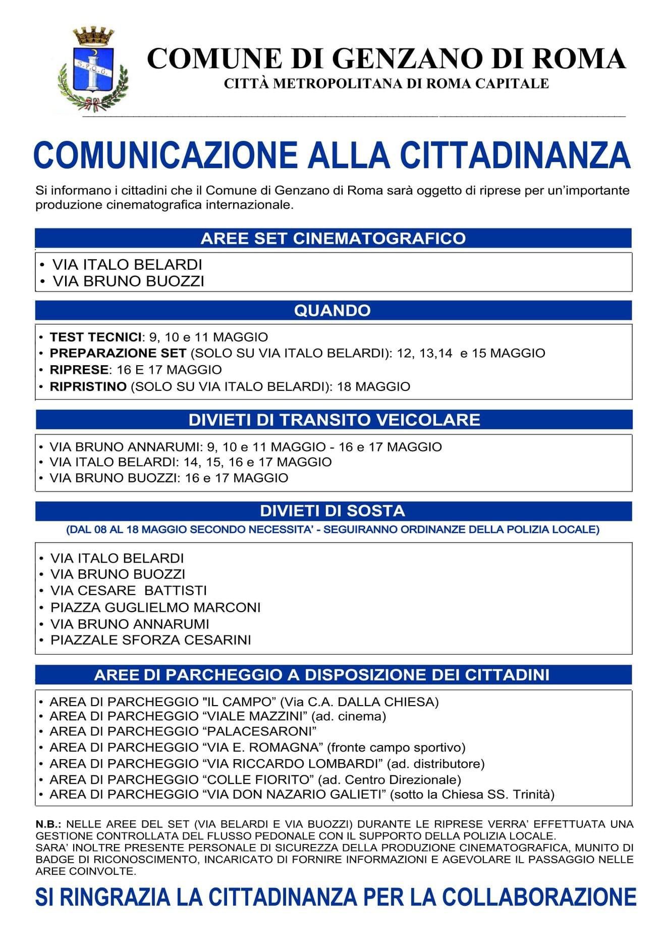 Comune di Genzano per Fast&Furios
