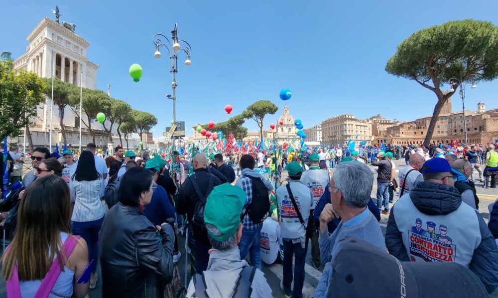 Roma corteo 