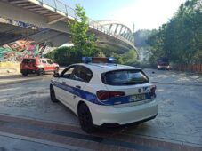 Doppio Incendio a Roma Magliana e sotto il Parco della Musica