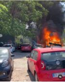 Incendio a Roma