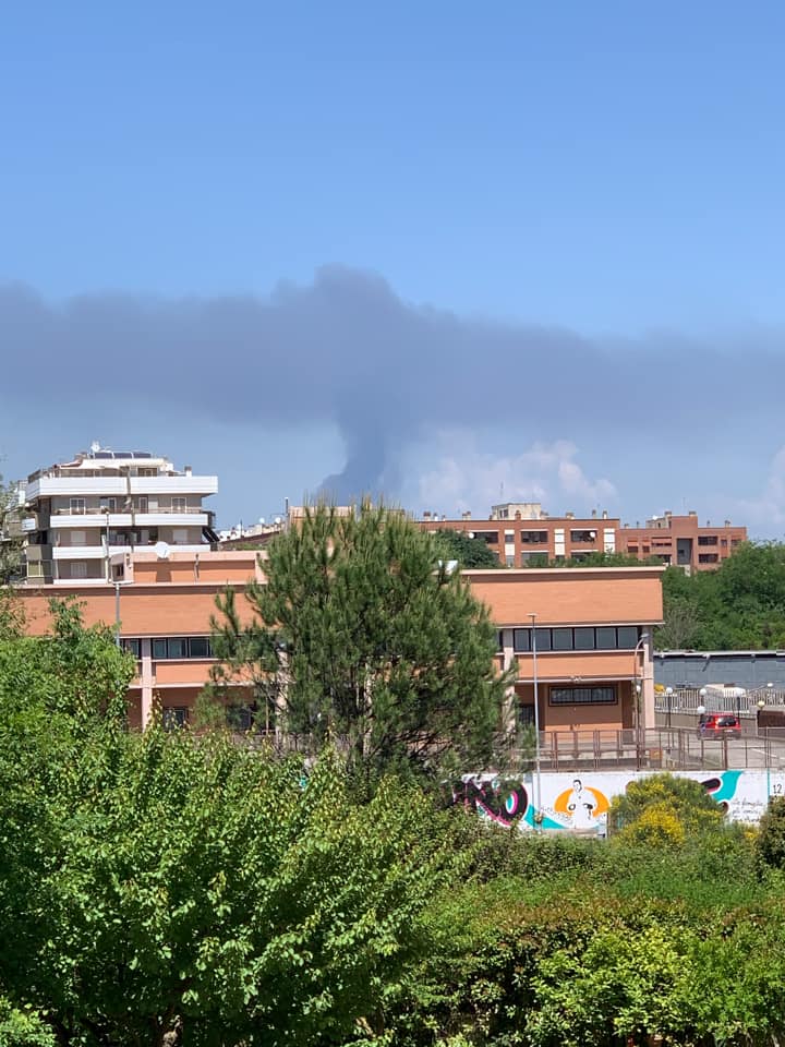 Incendio Monterotondo