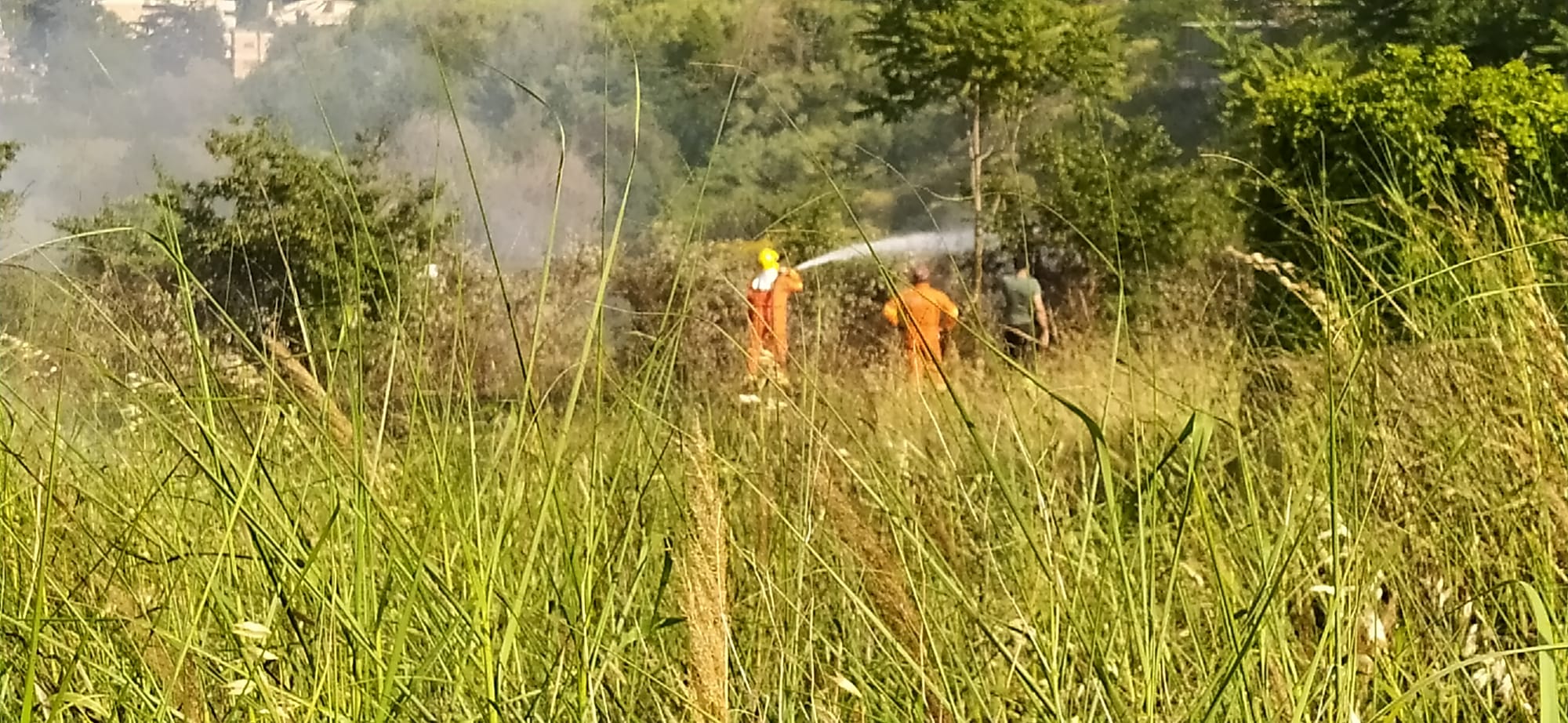 Incendio a Roma oggi