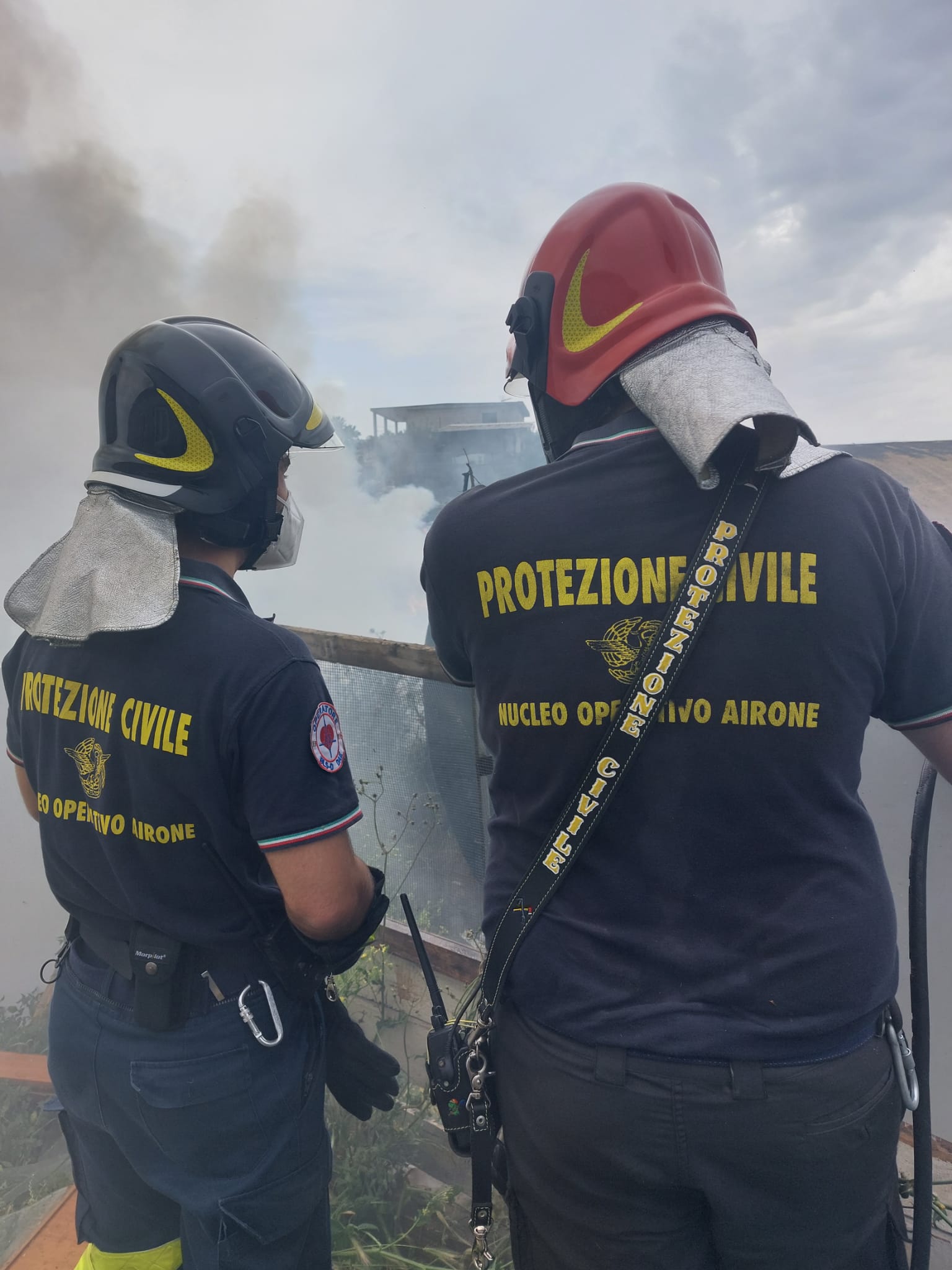 Incendio Ardea Salzare