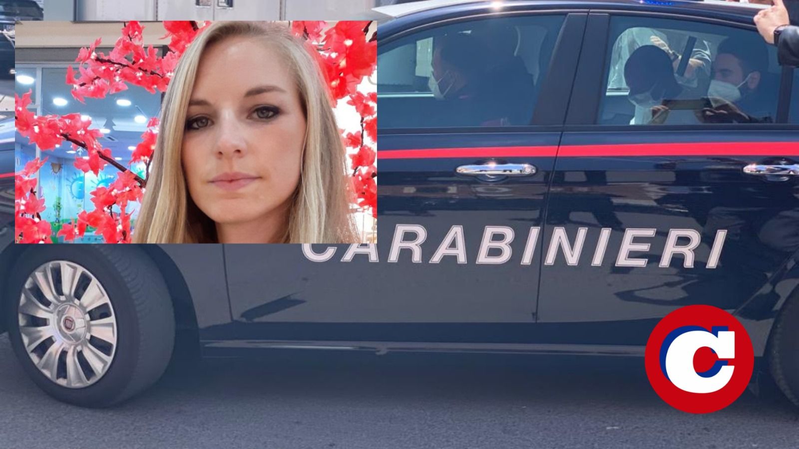 Romina De Cesare uccisa e l'ex compagno portato via dai Carabinieri