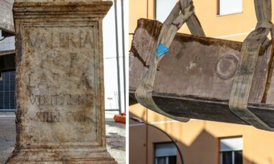 La tomba di Valeria giovane vissuta nel II secolo scoperta oggi all'Appio Latino a Roma