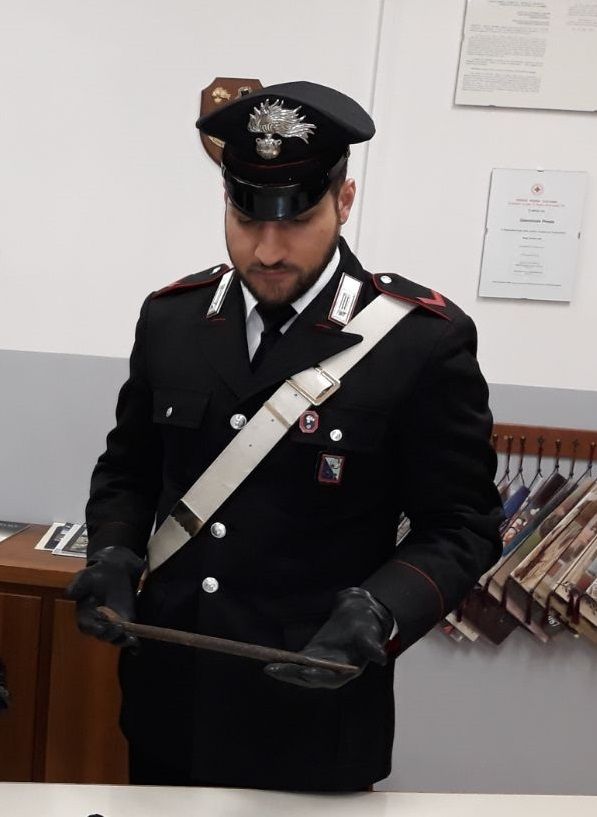 arnesi da scasso rinvenuti dai carabinieri 