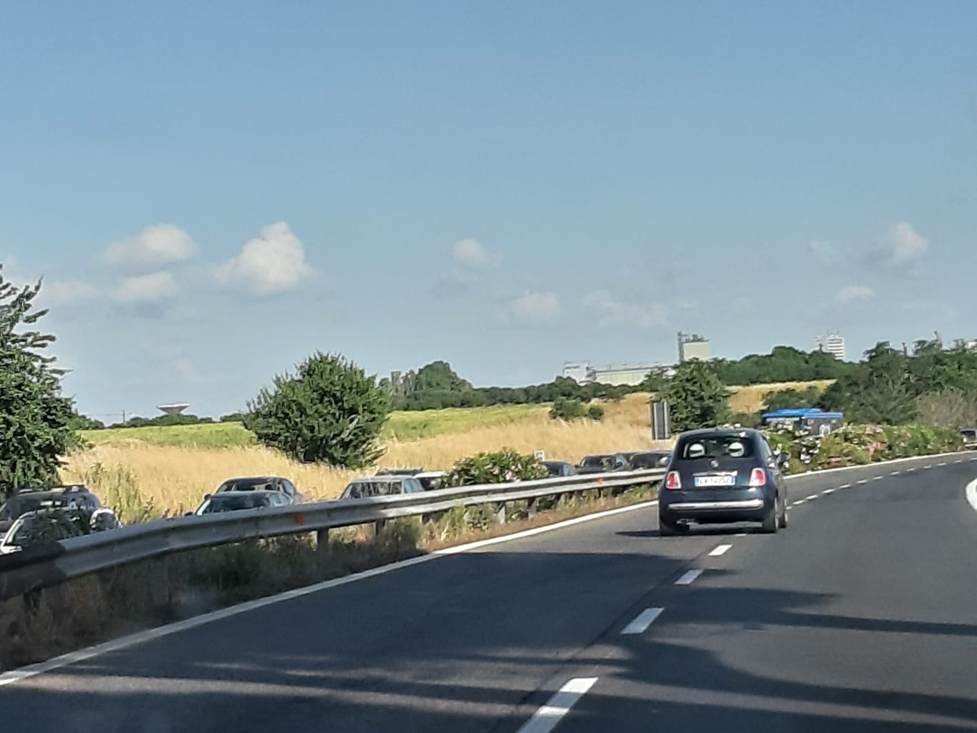 Incidente Pontina 29 maggio - traffico