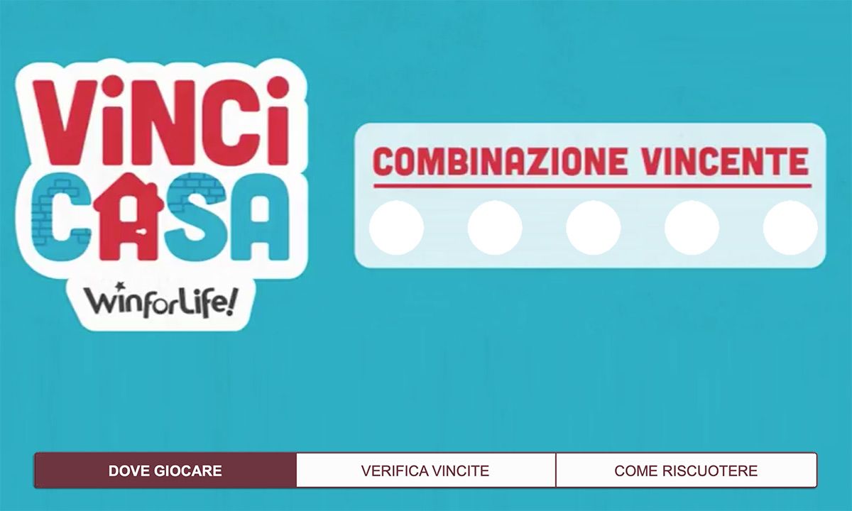 Vincicasa shop daily lotto