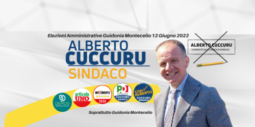 Alberto Cuccuru candidato Sindaco a Guidonia