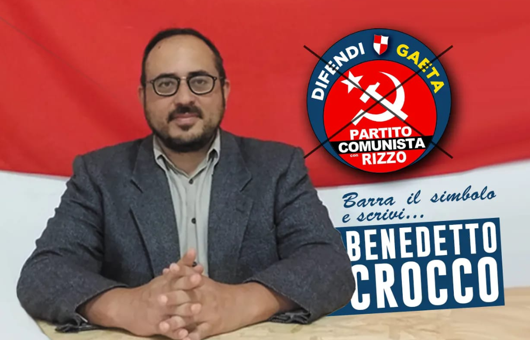 Benedetto Crocco candidato a Sindaco Gaeta 2022