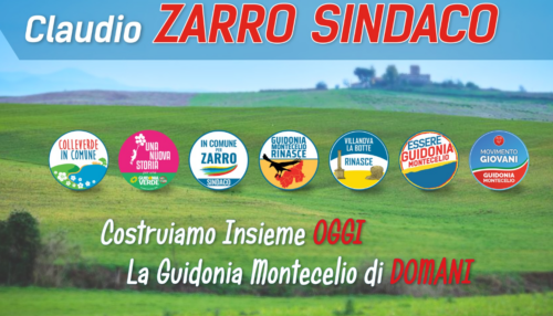 Claudio Zarro candidato Sindaco a Guidonia Montecelio